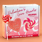 Valentine’s Day Heart Lollipops Candy 24 Pack – Dye Free, Fruity Sweet Love Pops