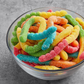 Albanese Candy, Sour Large Neon Gummi Worms, 4.5-Pound Bag