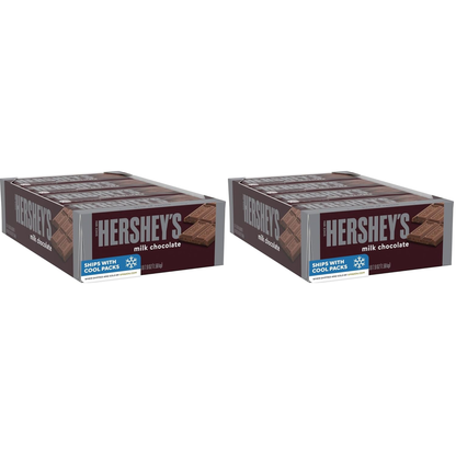 HERSHEY'S Milk Chocolate Candy Bars, 1.55 Oz (Pack of 72)