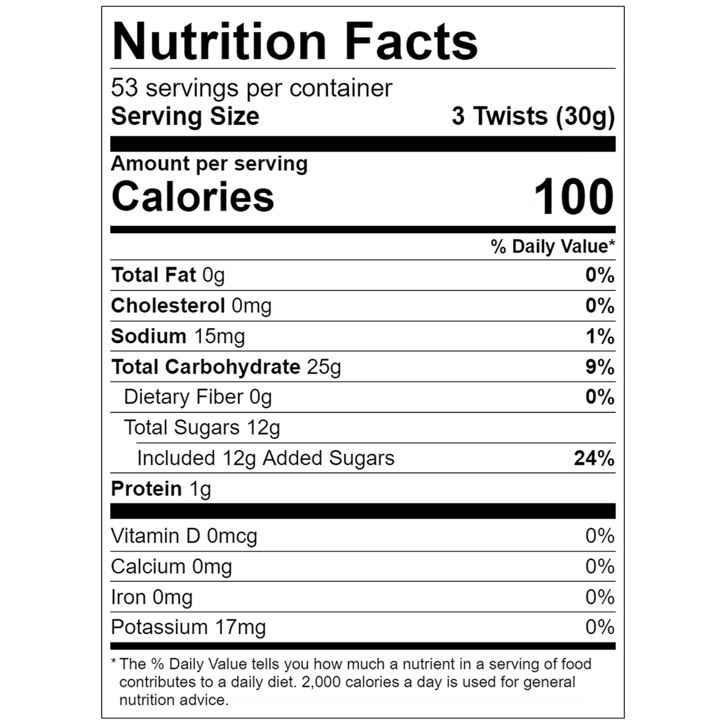 Red Vines Licorice Candy Original Red Flavor Soft Chewy Candy Twists, Red Licorice 3.5 Lb Jar
