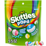 Skittles, Pop'D Sour Freeze Dried Candy Assortment, Resealable, 5.5 Ounce
