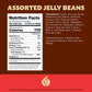 Jelly Beans, Chewy Candy, Assorted Flavors, 2 Lb Bag | Lemon, Lime, Cherry, Orange, Strawberry, Pineapple, Grape, Licorice