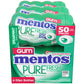 Mentos Pure Fresh Sugar Free Gum, Spearmint, 50 Piece Bottle (6 Pack)
