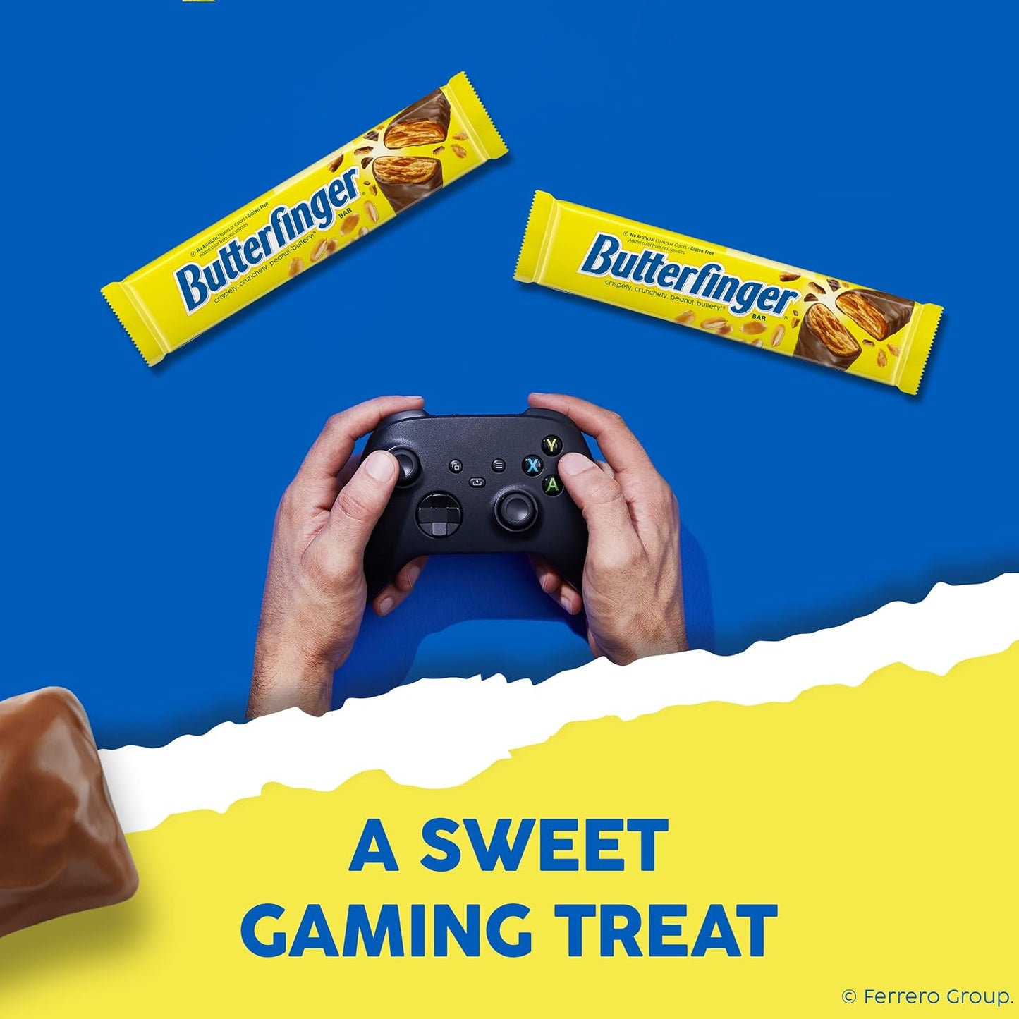 Butterfinger Full Size Candy Bar, 18 Count, Crispety Crunchety Peanut-Buttery