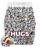 Hershey Hugs Bulk Candy 200 Pieces - Bulk Kisses Hugs Candy Individually Wrapped in Silver Foils - 2 Pounds