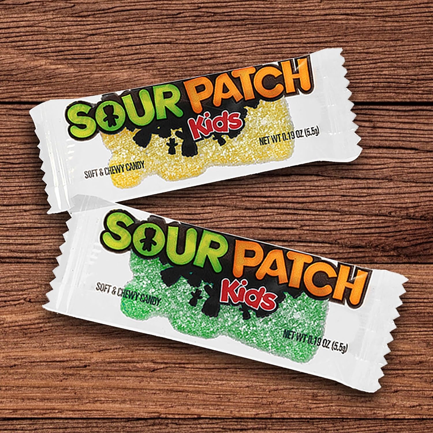 SOUR PATCH KIDS Big Kids Soft & Chewy Gummy Halloween Candy, 100 Ct