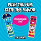 Push Pop Candy Lollipops - Individually Wrapped Variety Candy Party Pack - 24 Count