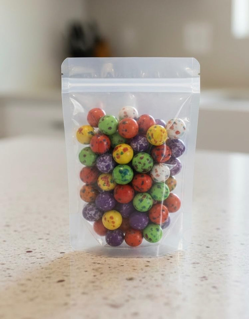Sweetglob Jawbreaker with Candy Center Colorful Hard Candy Ball with Candy Core (2 Pound, 1 Inch)