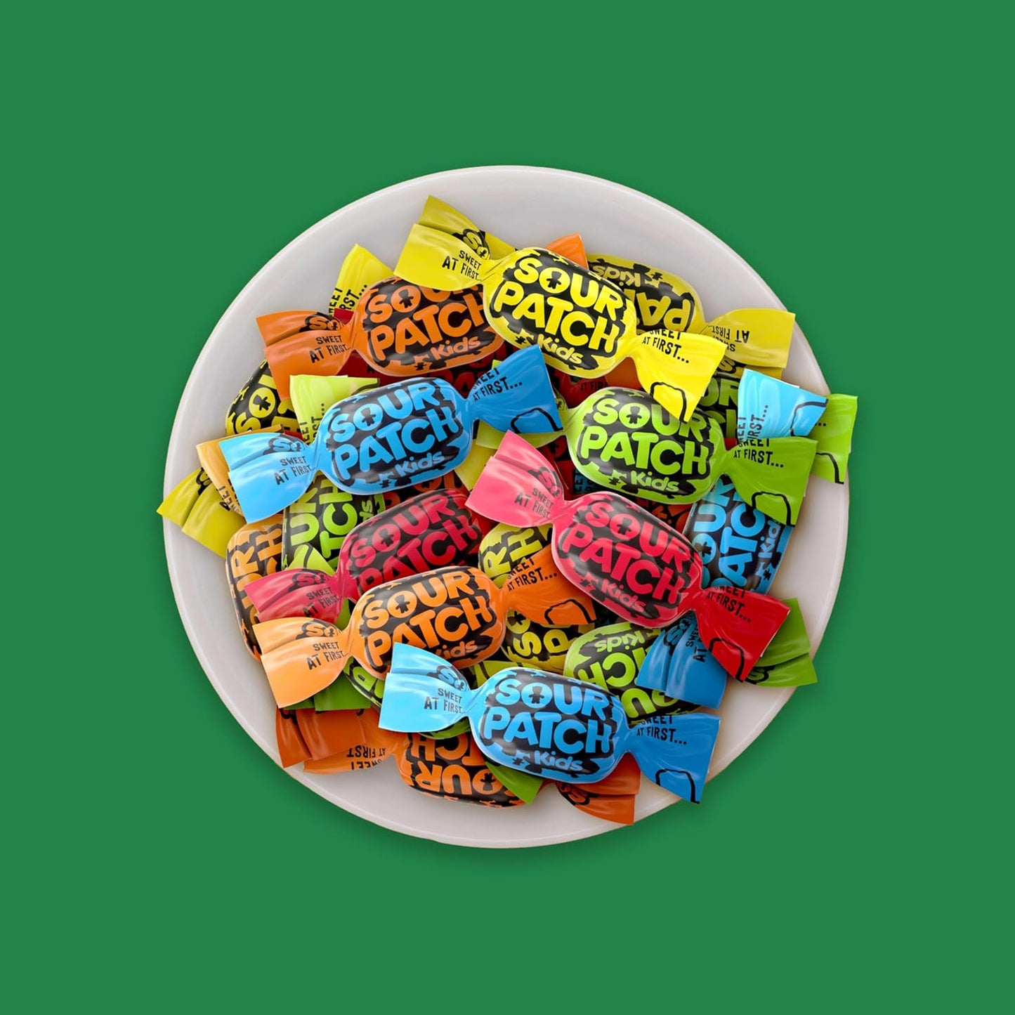 SOUR PATCH KIDS Chews Soft & Chewy Candy, Share Size, 8.12 Oz