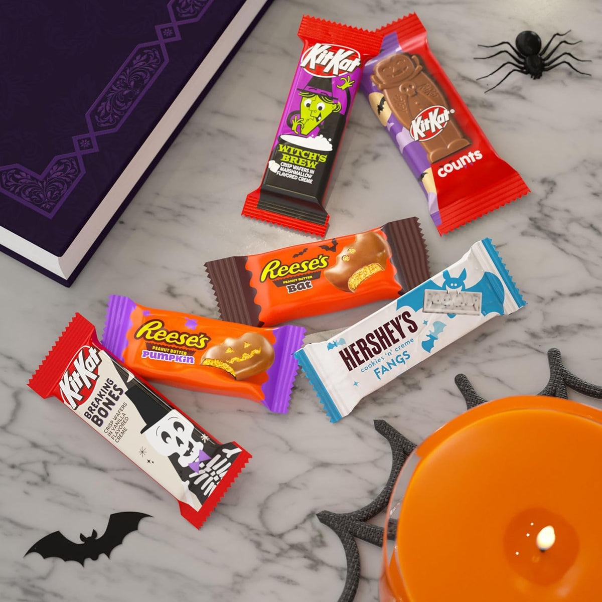 Hershey'S Assorted Chocolate Halloween Candy Bulk Variety Pack, 52.63 Oz