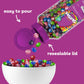 SKITTLES Wild Berry Chewy Fruit Flavor Candy 30Oz Resealable Bulk Candy Jar