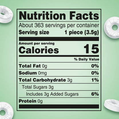 Mars Lifesavers Wint-O-Green Breath Mints Hard Candy, 44.93 Oz