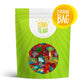 Gummy Candy Mix, Chewy Candy, Assorted Fruit Flavors, 2 Lb Bag | Blue Sharks, Gummi Bears, Gummy Worms & Butterflies, Gummies Bulk