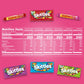SKITTLES & STARBURST Chewy Candy Variety Pack, Bulk Box, 62.79 Oz, 30 Pack