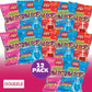 Douzzle Kosher, Hanukkah Candy Dreidels for Kids, Dreidel Spin Pops, Individually Wrapped Assorted Fruity Flavors (Pack of 1) Hanukah Party Favors, Happy Chanuka Sweet Treat & Gifts