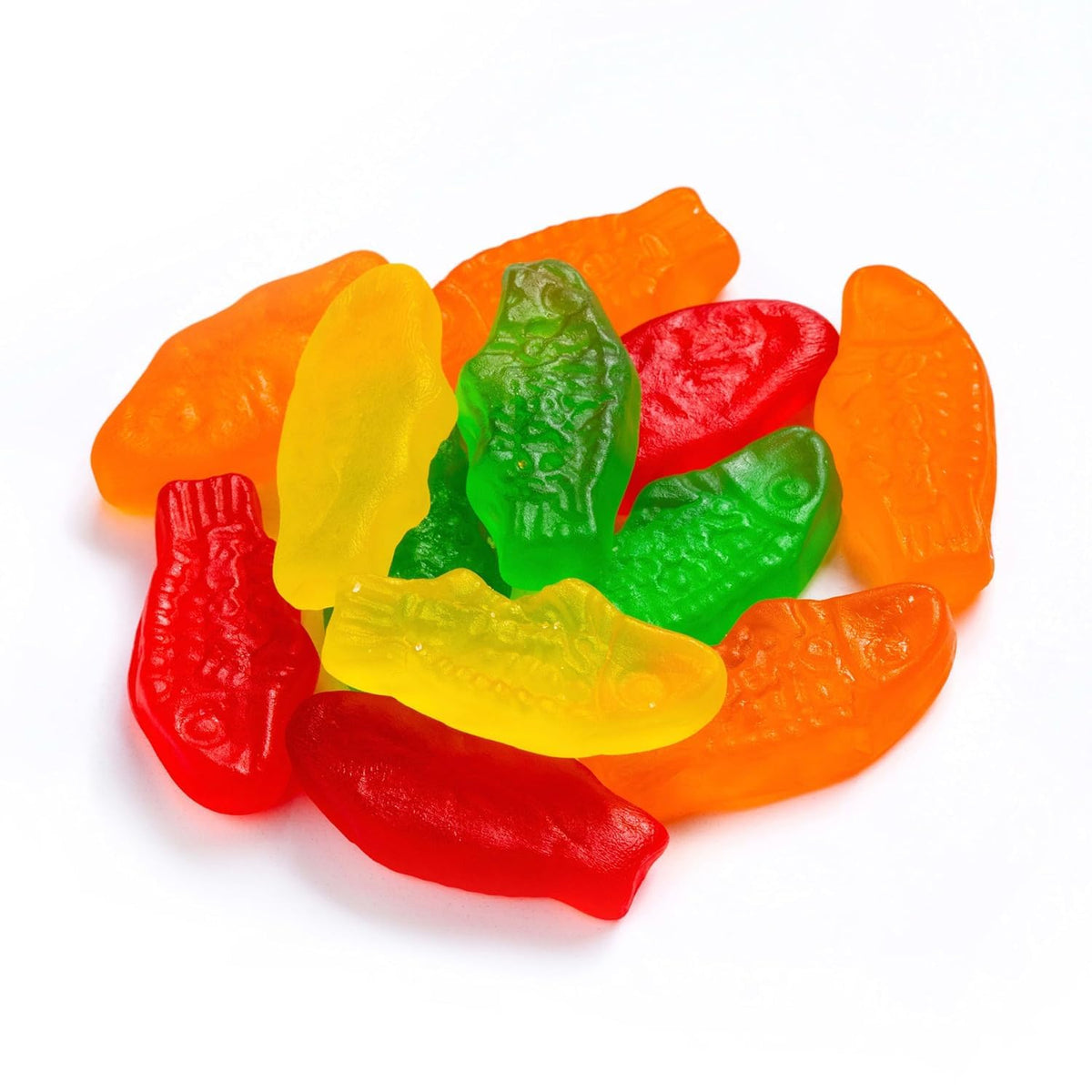 Bulk Gummy Fish Candy 3 Lb Assorted Fruit Flavored