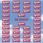 SKITTLES Wild Berry Chewy Candy Full Size Movie Night Party Favor Candy Packs Bulk Box, 2.17 Oz, (Pack of 36)