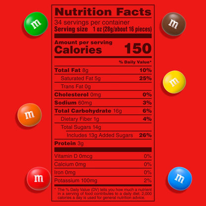 Summer Peanut Butter, Chocolate Candy, Party Size, 34 Oz Resealable Bulk Candy Bag
