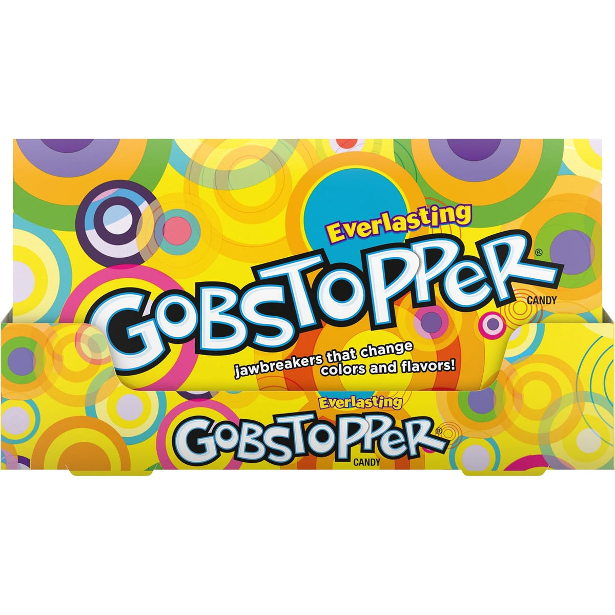 Gobstoppers Everlasting Jawbreaker Hard Candy, Theater Box, 5 oz, 12 Ct