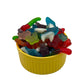 Gummy Candy Mix, Chewy Candy, Assorted Fruit Flavors, 2 Lb Bag | Blue Sharks, Gummi Bears, Gummy Worms & Butterflies, Gummies Bulk