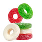 Fruidles Christmas Gummi Wreaths, Delicious Gummy Candy, Fun and Festive Holiday Snacking (1 Pound)