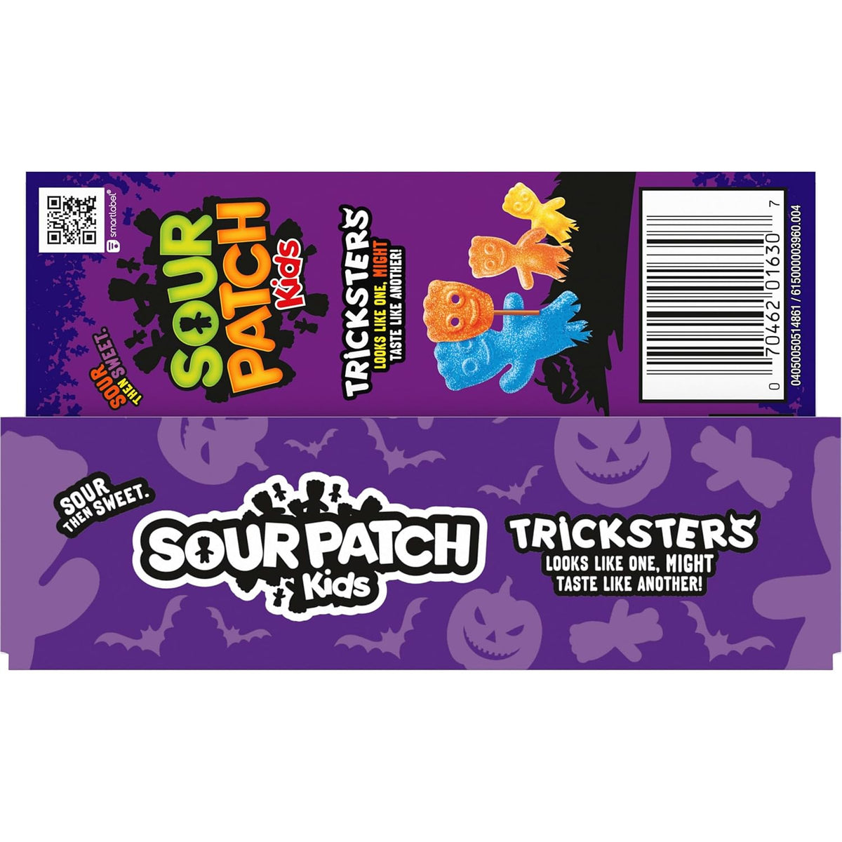 SOUR PATCH KIDS Tricksters Soft & Chewy Gummy Halloween Candy, 12 X 3.52 Oz