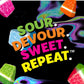SOUR JACKS, Sour Gummy Candy, Variety Pack, 75 0.5 oz Snack-Size Pouches