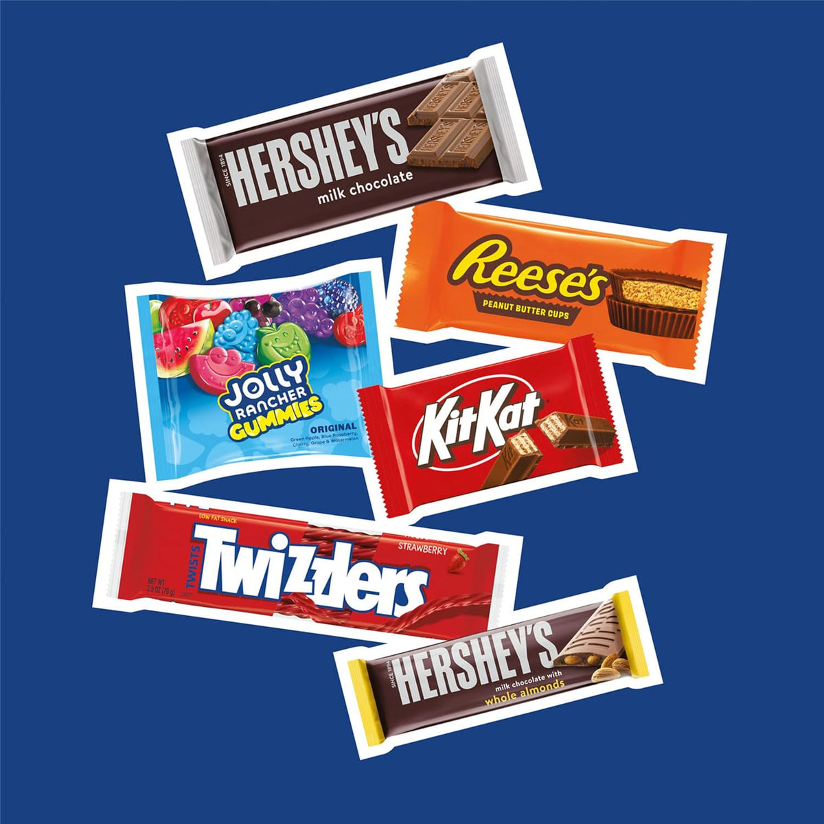 Hershey Assorted Flavored Candy Variety Pack, 31.5 Oz (18 Packs)
