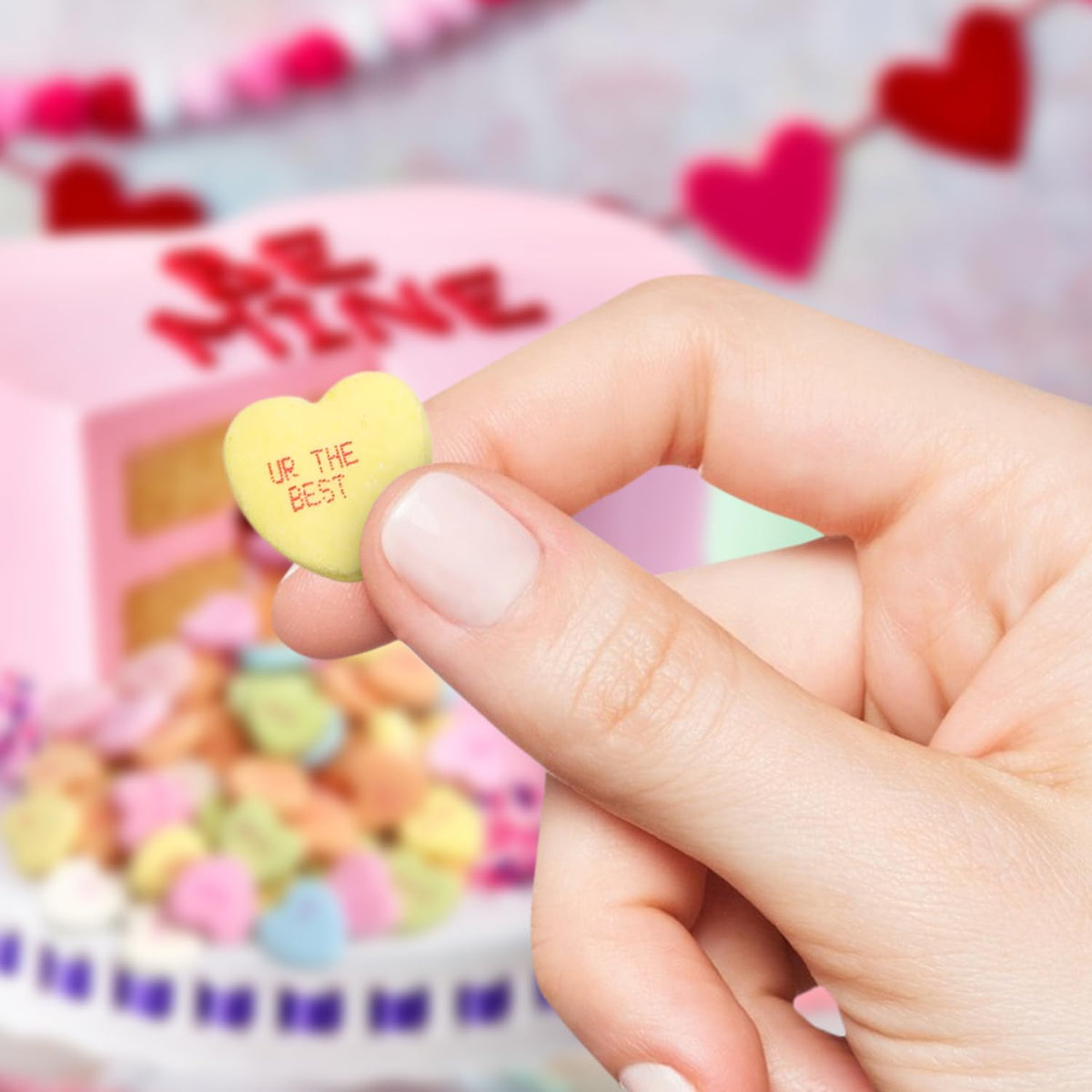 Bulk Large Conversation Hearts 5Lb Valentine's Day Candy