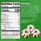 Bulk Christmas Peppermint Nougats 2 Lb Pack - Soft Chewy Mint Candy with Green Christmas Tree Center - (Approx 110 Pieces)