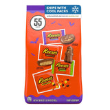 Reese's Assorted Peanut Butter Halloween Candy Bulk Variety Bag, 30.45 Oz