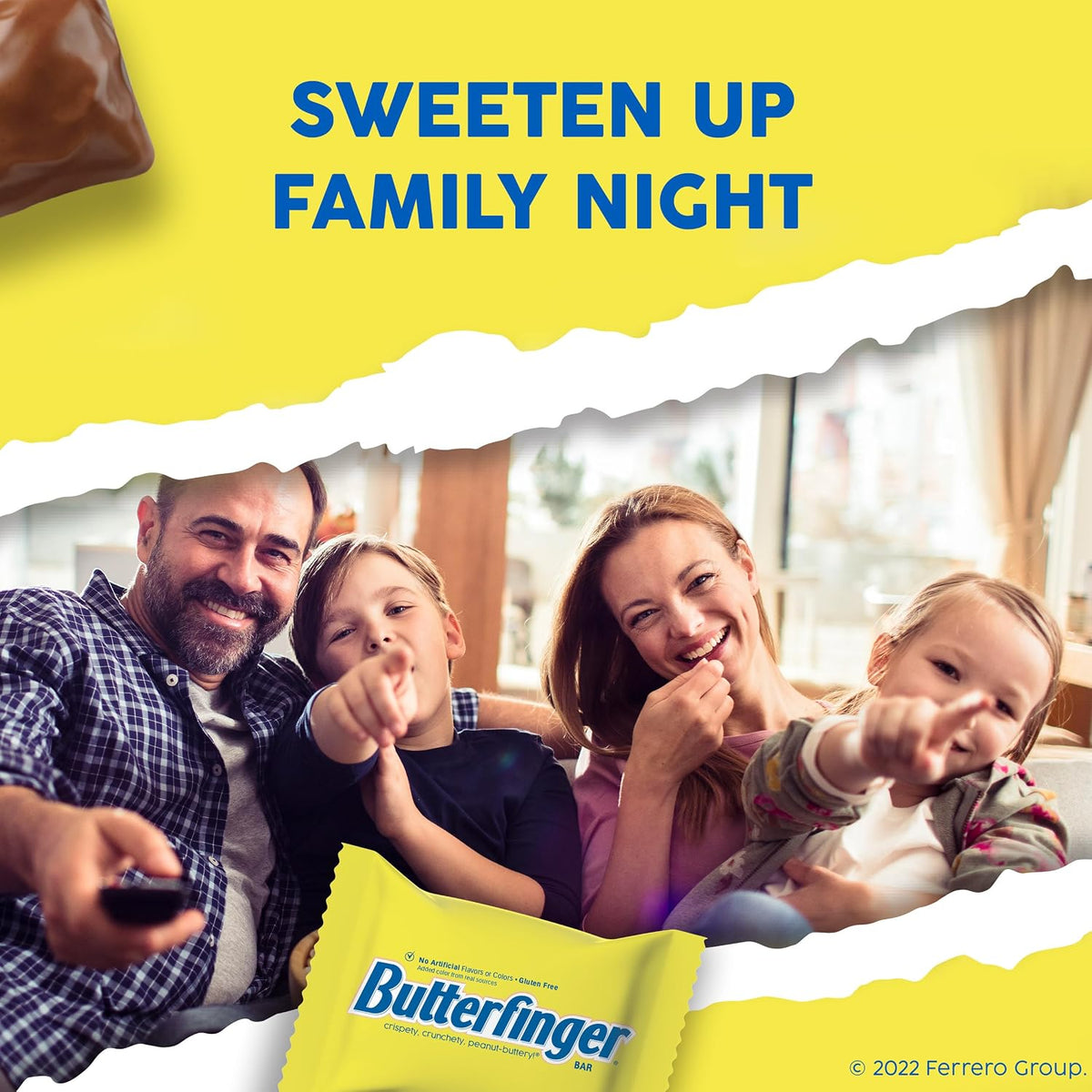 Butterfinger Minis Candy Bars Individually Wrapped, 8 Bags, 9.8 Oz Each