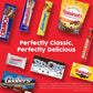Butterfinger, CRUNCH, Baby Ruth, 100 Grand, Kinder Bueno, Kinder Chocolate, Halloween Candy Fun Size, 130 Minis, 36.9 Oz