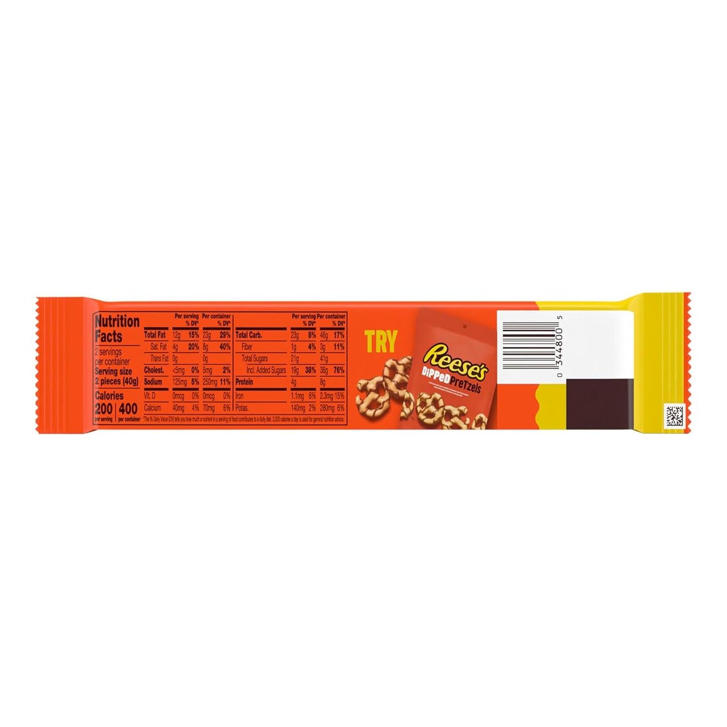 Reese'S, Milk Chocolate King Size Peanut Butter Cups, Candy Pack, 2.8 Ounce