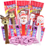 PEZ Christmas Candy Assorted Character Dispensers with Refills, Pack of 3