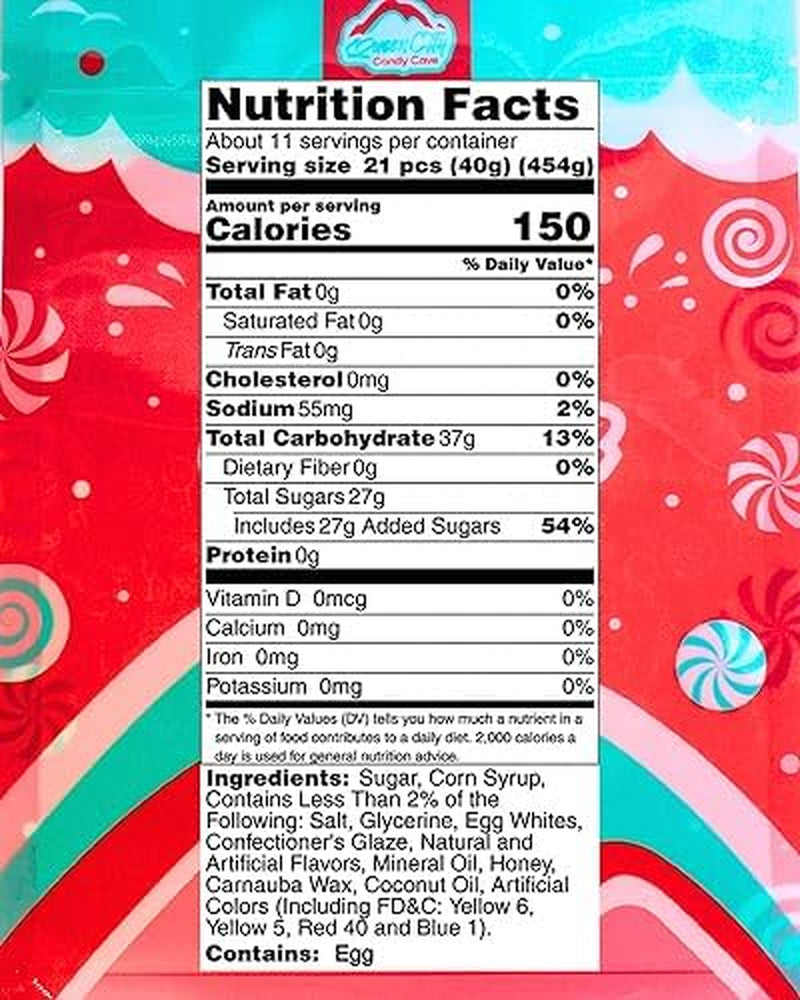 Classic Candied Corn, Bulk Harvest Season Fall Corn Candy Mix, 1 Lb
