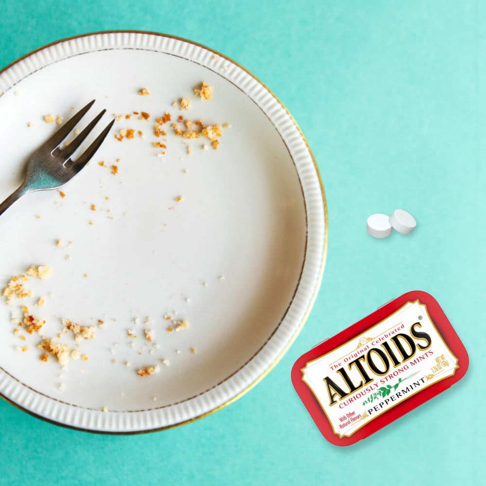Altoids Classic Peppermint Breath Mints, 1.76 Ounce (Pack of 12)