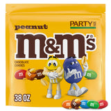 Peanut Milk Chocolate Candy Resealable Bulk Pack, Party Size, 38 Oz Bag, for Sharing, Baking and Snacking