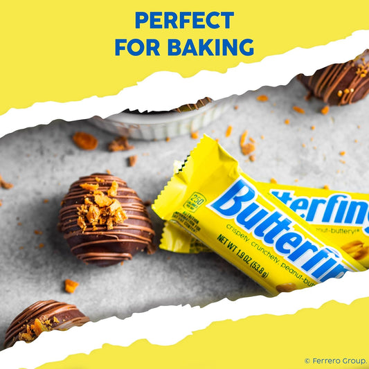 Nestle Butterfinger Fun Size Bars, 10.2 Oz (Pack of 2)