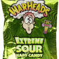 WARHEADS - Extreme Sour Hard Candy - Sour Apple, Black Cherry, Blue Raspberry, Lemon & Watermelon Flavors - 2 Oz. Bag