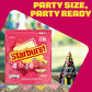 STARBURST Favereds Chewy Fruit Chews, Bulk, Wrapped, Party Size, 50 Oz