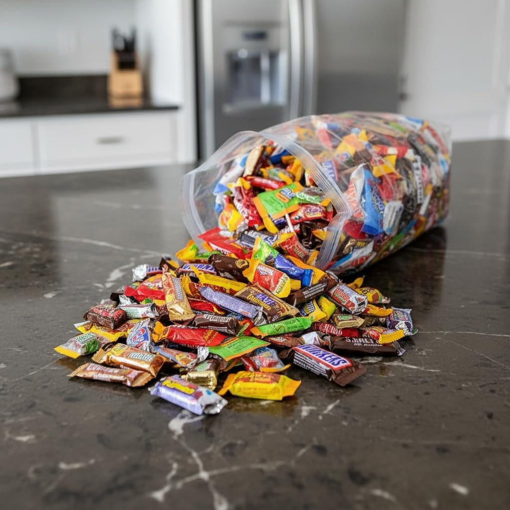 Assorted Chocolate and Candy Variety Pack Bulk - Bulk Candy Individually Wrapped - 2 Pound Bag of Candy