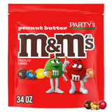 Summer Peanut Butter, Chocolate Candy, Party Size, 34 Oz Resealable Bulk Candy Bag