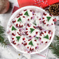 Bulk Christmas Peppermint Nougats 2 Lb Pack - Soft Chewy Mint Candy with Green Christmas Tree Center - (Approx 110 Pieces)
