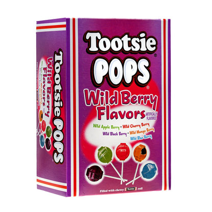Tootsie Roll Tootsie Pops Assorted with Chocolatey Center, 3.75 Pound, 100 Count Giveaway Box