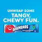 Airheads Full-Size Candy Bars, Taffy Candy Pack, Individually Wrapped Bulk Candy, Blue Raspberry Flavor, 36 Count Box
