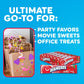 Airheads Full-Size Candy Bars, Taffy Candy Pack, Individually Wrapped Bulk Candy, Cherry Flavor, 36 Count Box