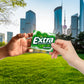 Extra Gum Spearmint Sugarfree Gum Bulk, Individually Wrapped, 15 Count, Pack of 10