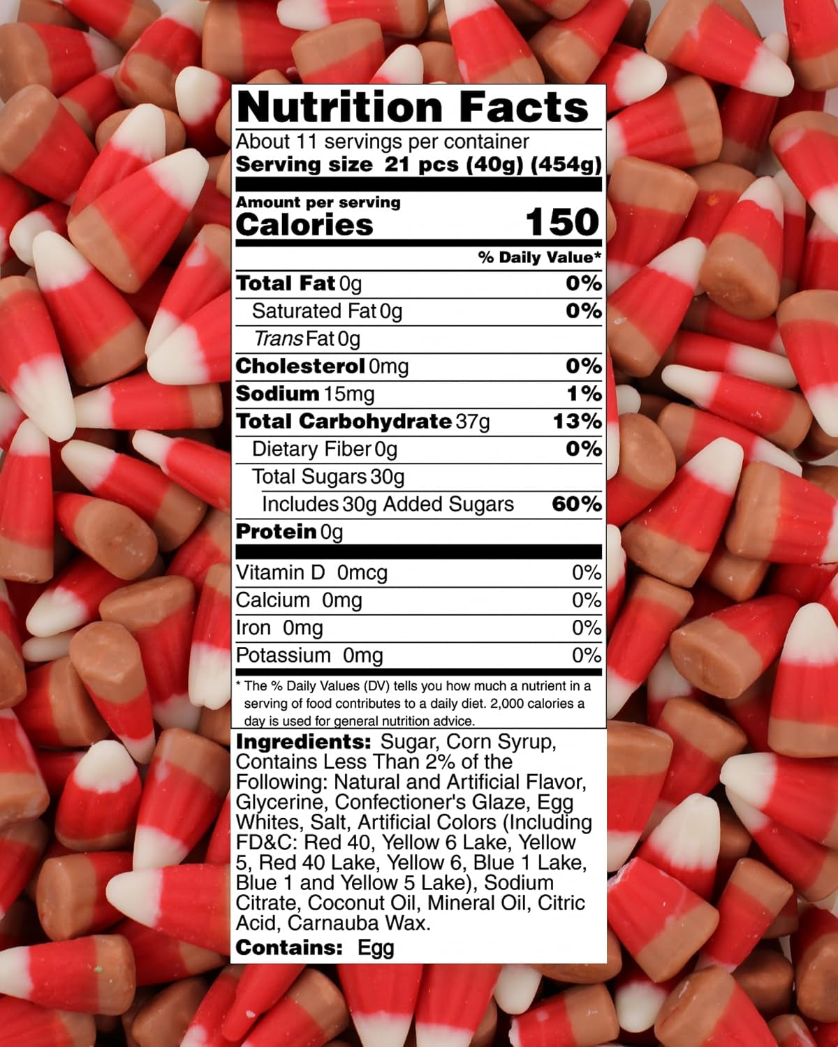 Caramel Apple Candy Corn Bulk, Fall Harvest Autumn Flavored Mix, 1 Lb