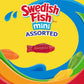SWEDISH FISH Mini Assorted Soft & Chewy Gummy Candy, Family Size, Bulk Candy, 1.8 Lb